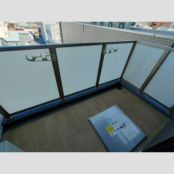 エスリード天王寺町北のバルコニー