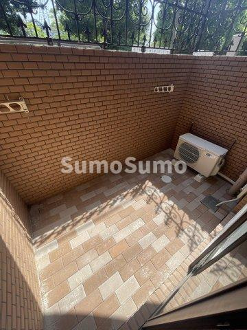 デュエット福住のバルコニー|陽当たり良好なバルコニーです