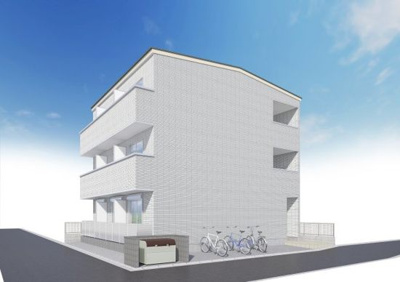 【外観パース】 | （仮称）キャメル新河岸3