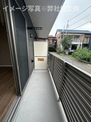 【バルコニー】 | （仮称）キャメル新河岸3 | 同施工　別物件