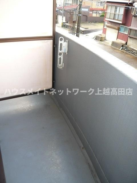 ピアハイム高田のバルコニー|バルコニー