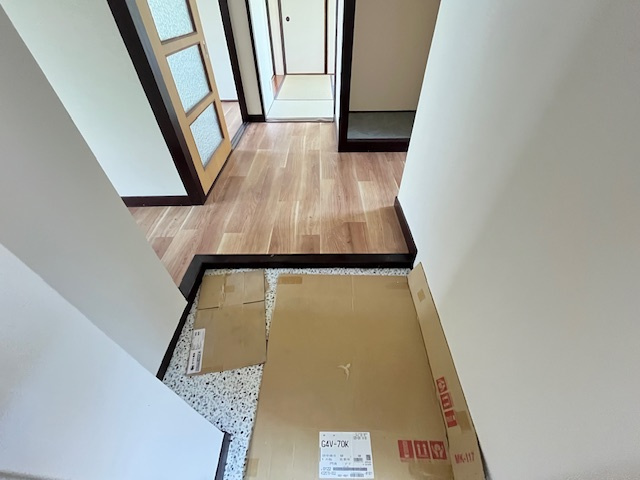 公団狭山住宅3号棟の玄関