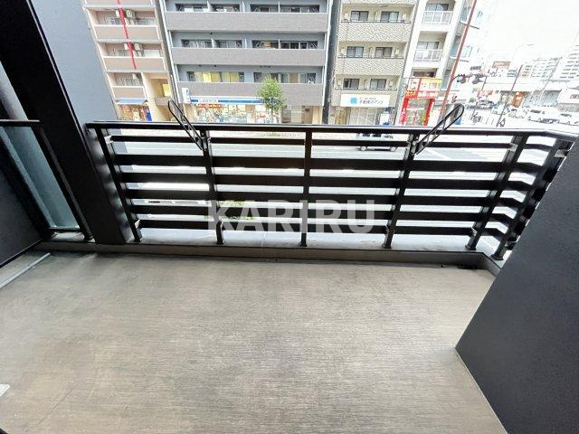 アプリーレ大阪城北のバルコニー