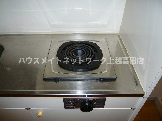 ピアハイム高田の設備|コンロ1口