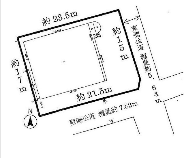 寅新田ペンガー貸しビルの区画図