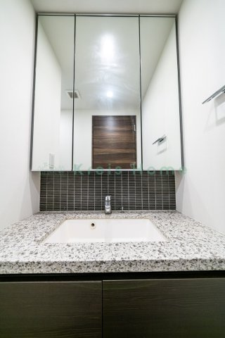 ザ・パークハビオ日本橋箱崎町の独立洗面台