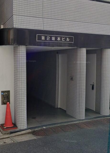 第二坂本ビルのエントランス|清潔なエントランスです
