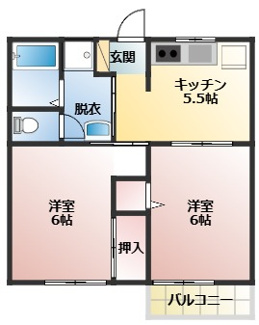 【間取り】 | アドヴァンスB