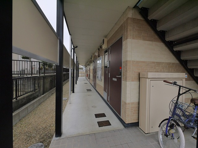 レオパレスＫＡＺＵの周辺|エントランスになります