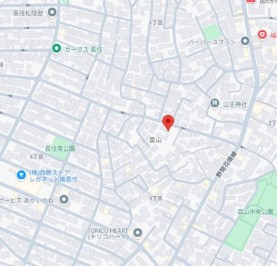 【地図】 | 福岡県福岡市南区皿山3丁目