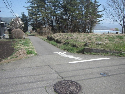 【外観】 | 箕輪町中箕輪 売地36 | 外観と前面道路