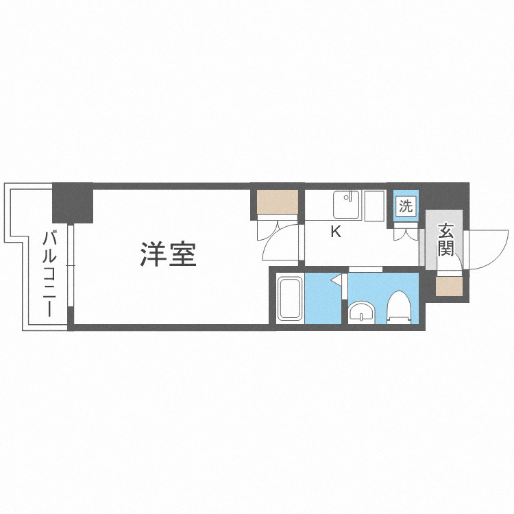 Gramercy Nipponbashiの間取り