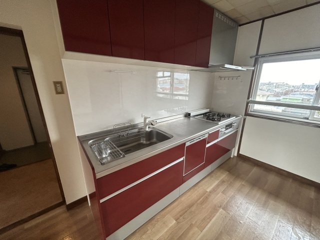 金剛第二住宅145棟のキッチン