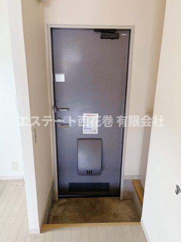 レジデンス悠Bの玄関