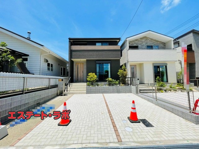 岡崎市上地6丁目　新築分譲住宅　全5棟　1号棟の外観|●完成物件の内覧受付中。
お気軽にお問合せください♪