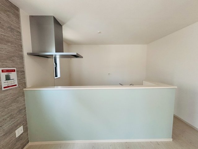 ケイアイエルデ／菊池郡大津町１期／２号棟のキッチン|人気のカウンターキッチン！