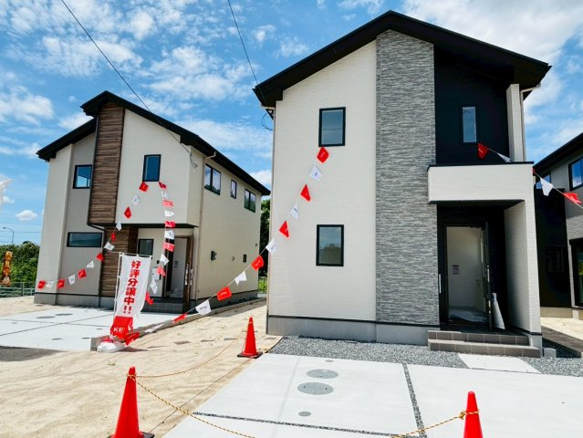 ケイアイエルデ／菊池郡大津町１期／２号棟の外観|大津町室2号棟！外観・室内設備をご確認下さい！当日内覧大歓迎