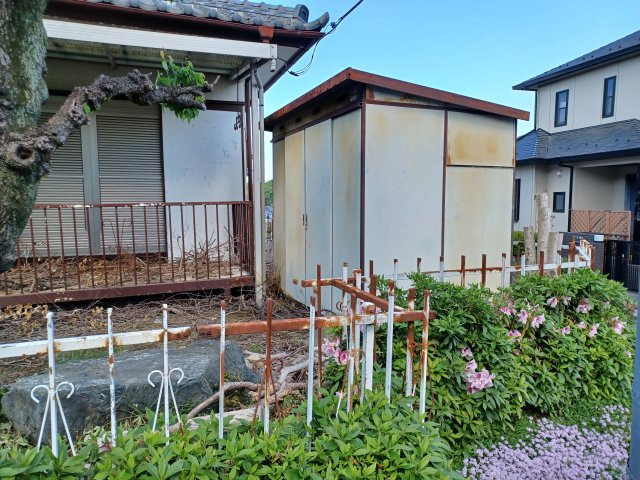 鳩山町鳩ヶ丘2丁目　古家付土地66坪の外観