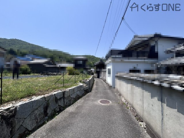 【前面道路含む現地写真】 | 相生市野瀬／売土地