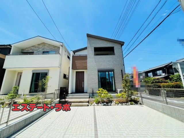 岡崎市上地6丁目　新築分譲住宅　全5棟　3号棟の外観|●完成物件の内覧受付中。
お気軽にお問合せください♪