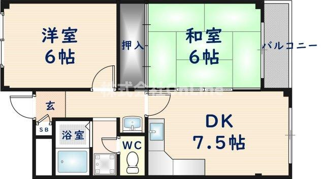 【間取り】 | 梅村ハイツ