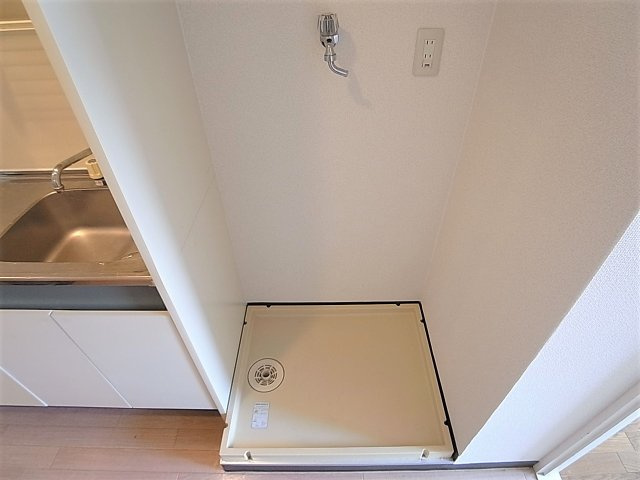 ミヤ・ミショーレの洗面所|室内洗濯機置き場も有ります