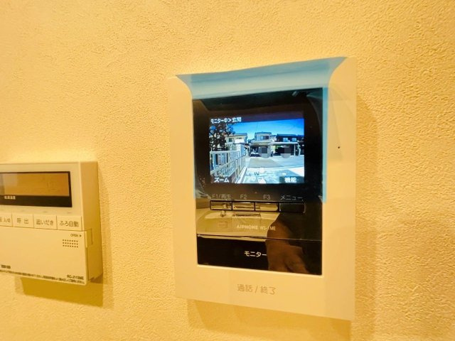 岡崎市上地6丁目　新築分譲住宅　全5棟　4号棟のセキュリティ|モニター付きインターホンで来客対応も安心です♪