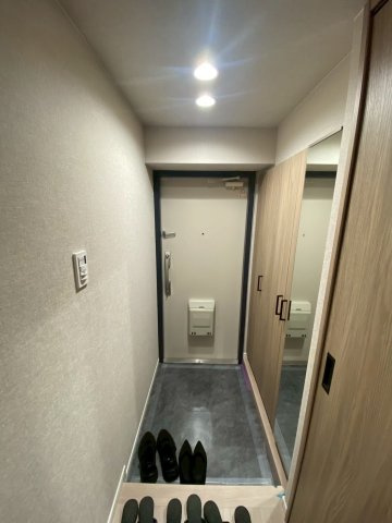 藤和薬院コープの玄関