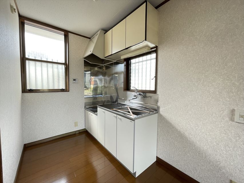 ツインルーフおもだかのキッチン|キッチンです