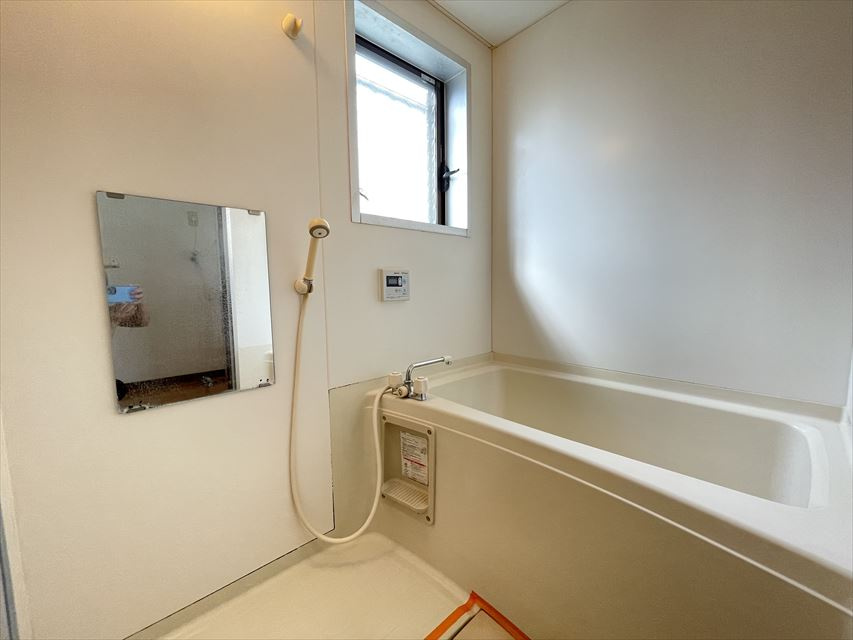 ツインルーフおもだかの浴室|日々の疲れを癒すお風呂付です