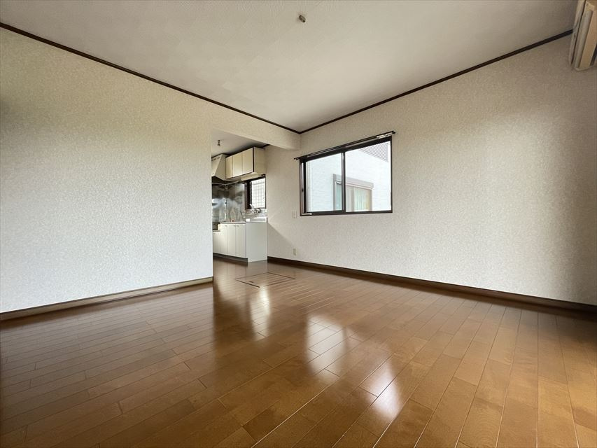 ツインルーフおもだかの居間・リビング|リビングです