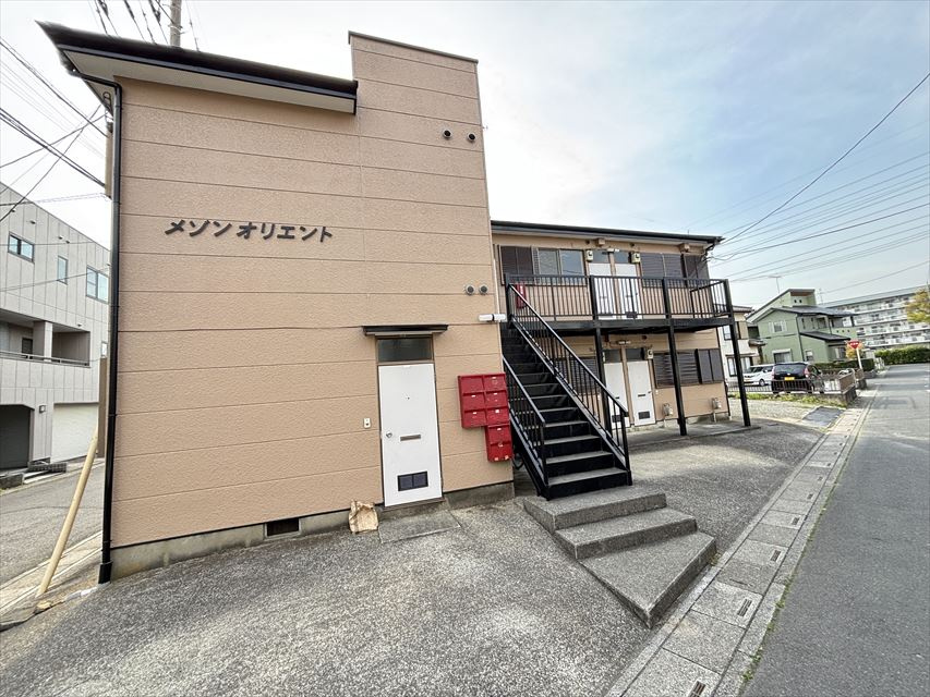 メゾンオリエントの外観|落ち着いた雰囲気の外観です