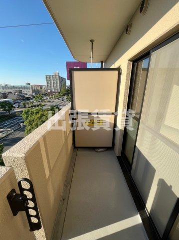 仲介手数料0円アスティオス港楽のバルコニー