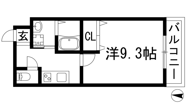 【間取り】 | フジパレス宝塚小林3番館