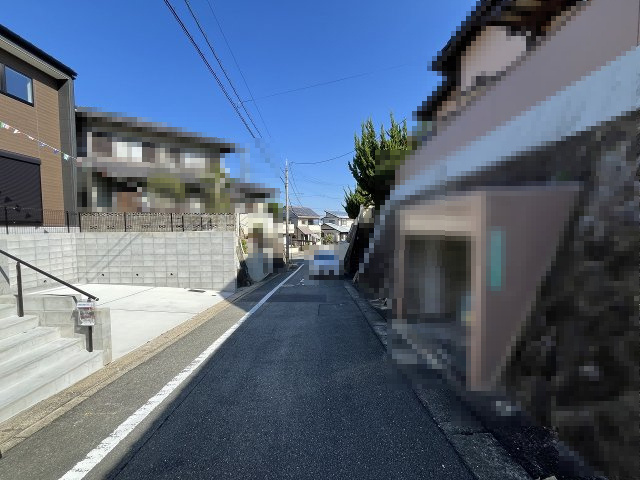 【その他】 | 福岡市南区柏原3丁目　1号棟（全1棟）【仲介手数料無料・0円】 | 現地写真。前面道路です。