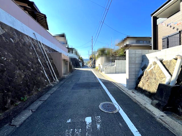 【その他】 | 福岡市南区柏原3丁目　1号棟（全1棟）【仲介手数料無料・0円】 | 現地写真。前面道路です。