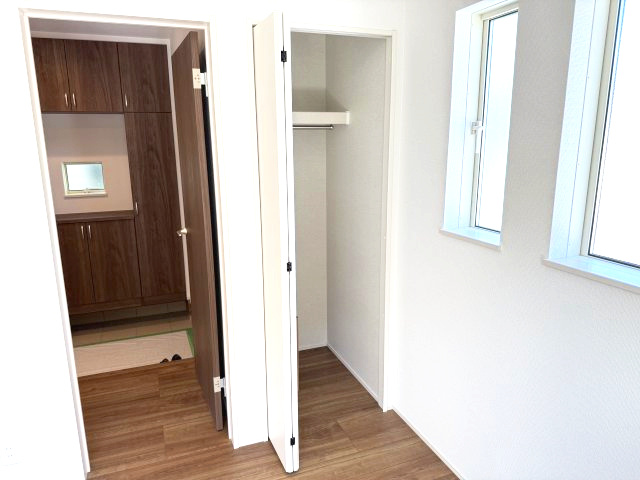 ハートフルタウン前橋市城東町2期　1号棟の収納|１階洋室収納です