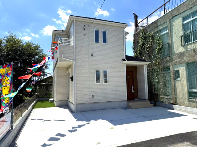 ハートフルタウン前橋市城東町2期　1号棟の外観|東面からの外観です。