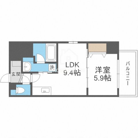 インテリジェンス御堂の間取り