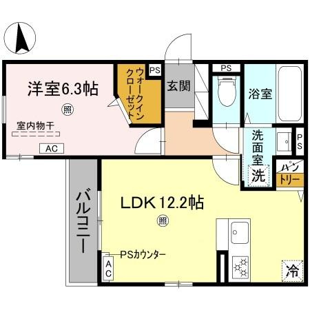 アザレア深江橋の間取り