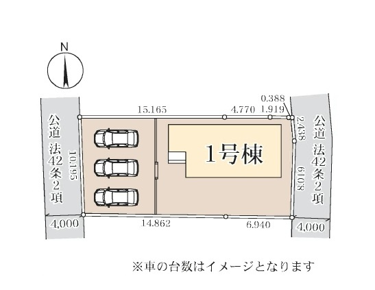 【区画図】 | 小川町小川第７ | 全1棟