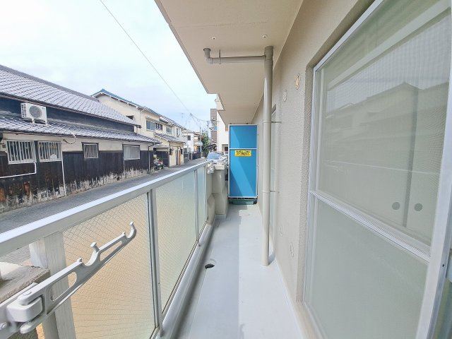 メゾンアイリスのバルコニー