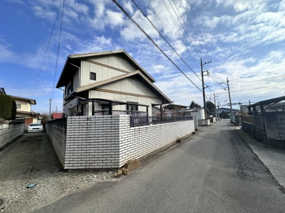 【前面道路含む現地写真】 | 那須塩原市南町　平成元年築　1780万円　中古住宅
