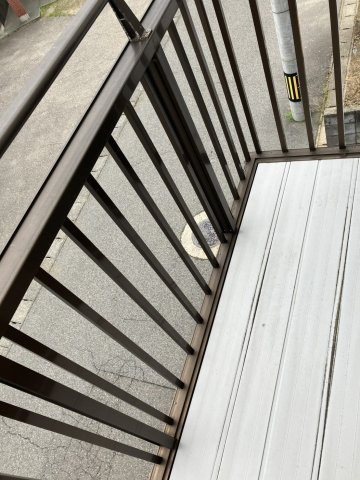 コーポ武藤のバルコニー