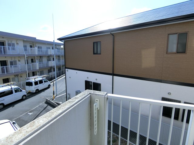 エヴァグリーンのバルコニー