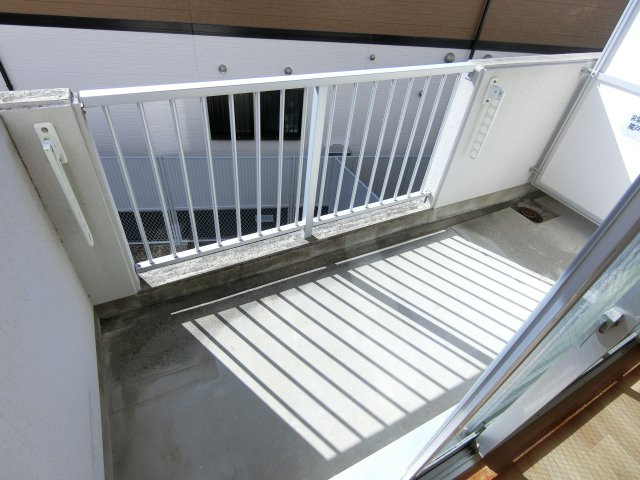 エヴァグリーンのバルコニー