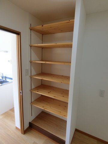 エヴァグリーンの収納