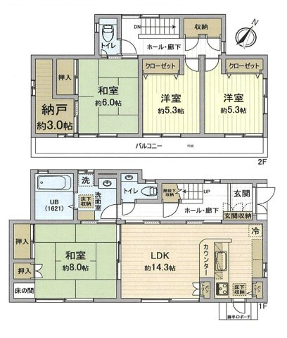 所沢市若狭1丁目　中古一戸建　～軽量鉄骨造の注文住宅～