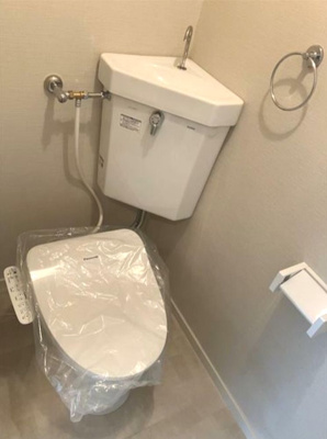 【トイレ】 | 常盤台マイコーポ | 温水洗浄便座付きのトイレです