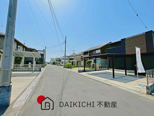 【前面道路含む現地写真】 | 鴻巣市北新宿　中古戸建